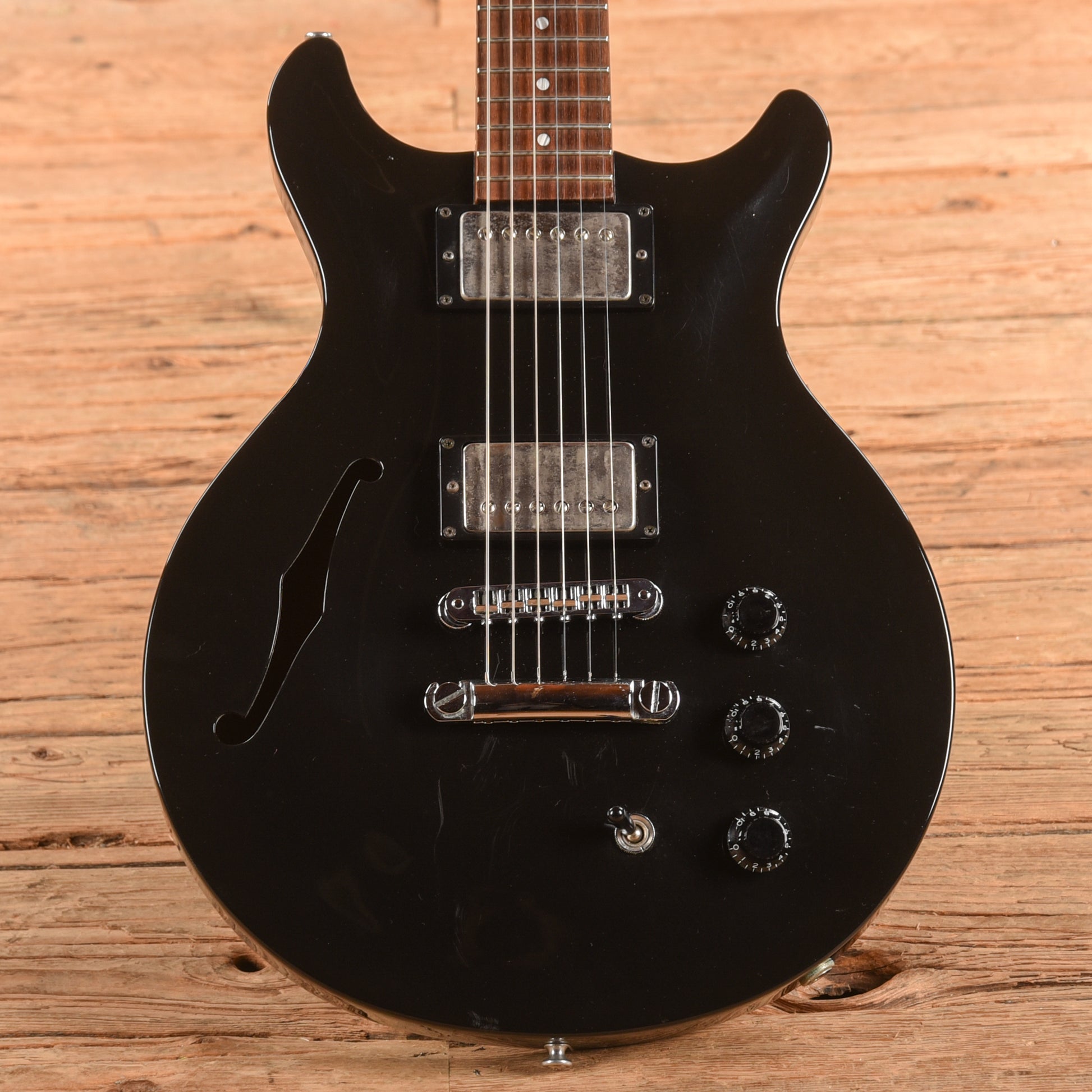Hamer 25th Anniversary Artist Black Electric Guitars / Semi-Hollow