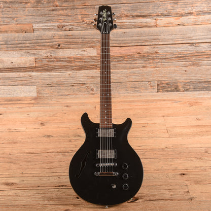 Hamer 25th Anniversary Artist Black Electric Guitars / Semi-Hollow