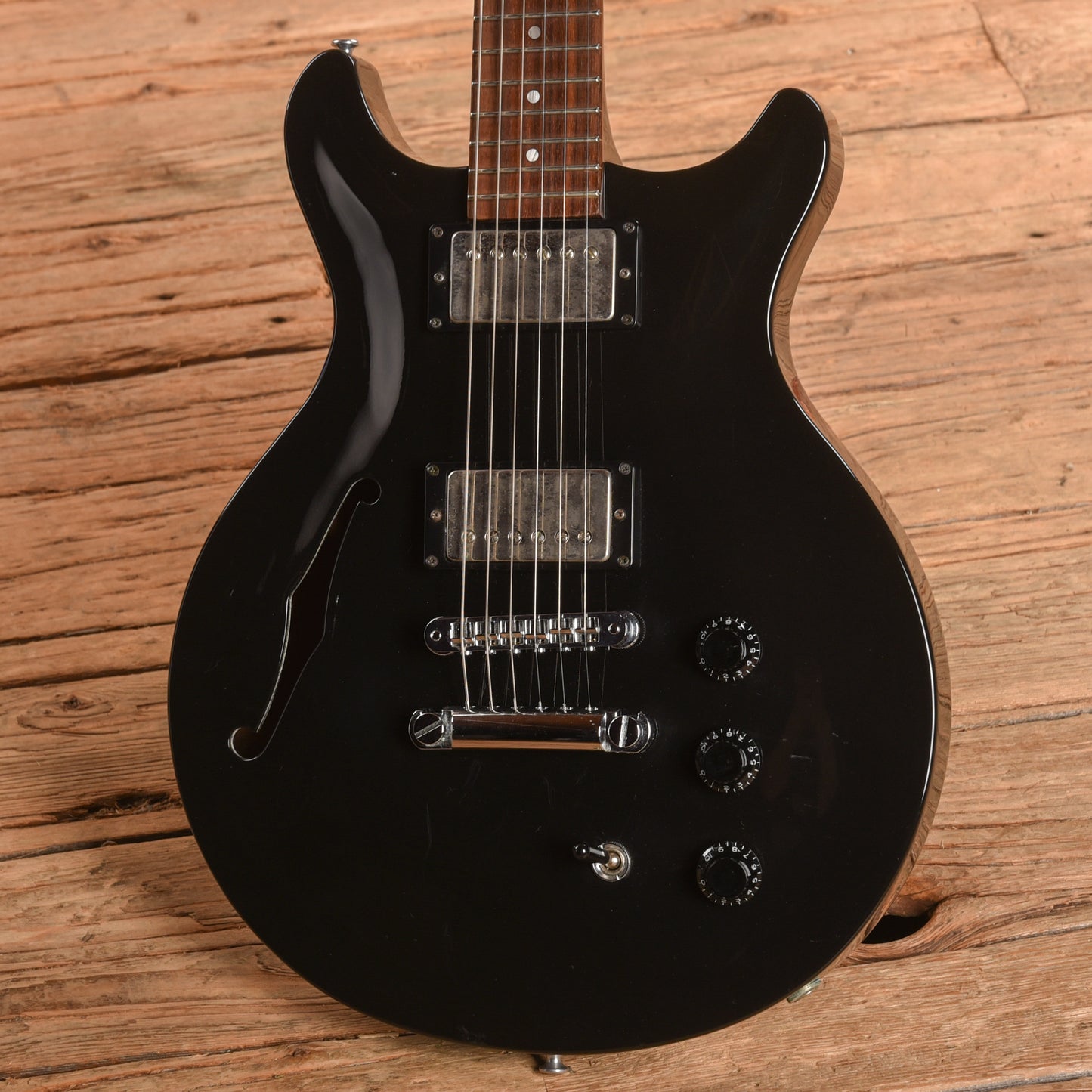 Hamer 25th Anniversary Artist Black Electric Guitars / Semi-Hollow