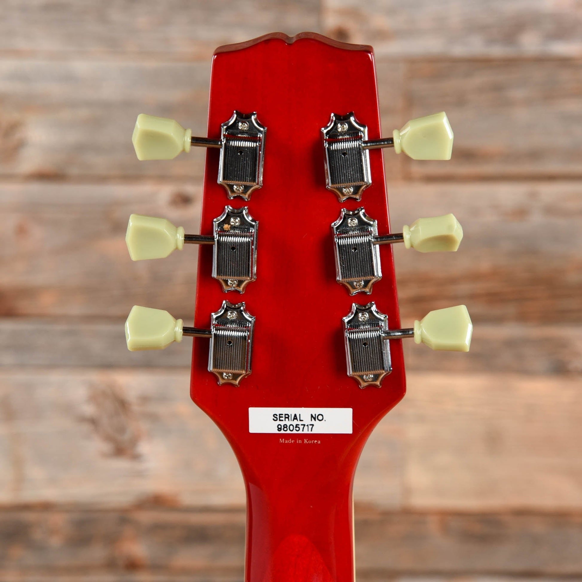 Hamer Echotone Cherry 1990 Electric Guitars / Semi-Hollow