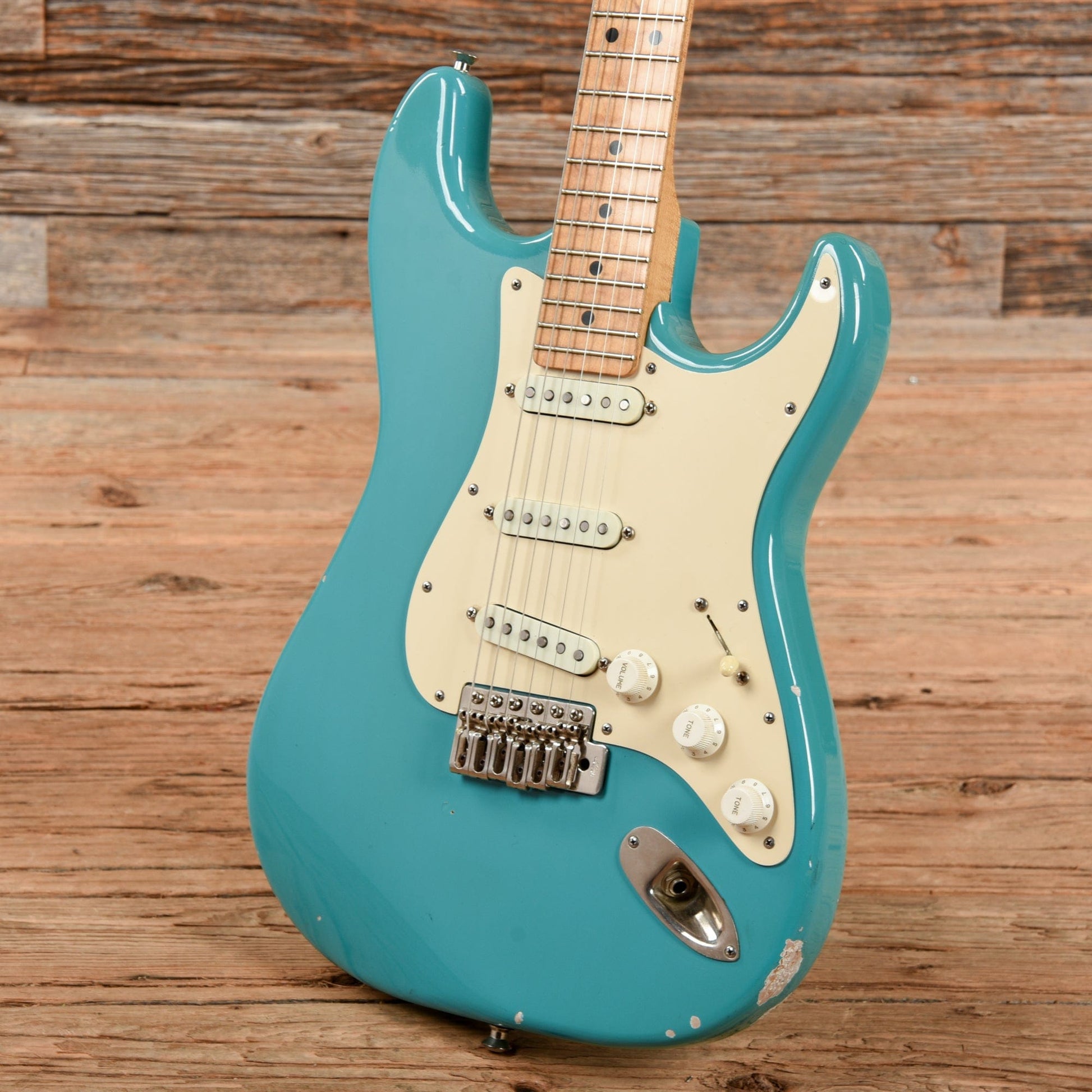 Hamer Daytona Sea Foam Green Electric Guitars / Solid Body
