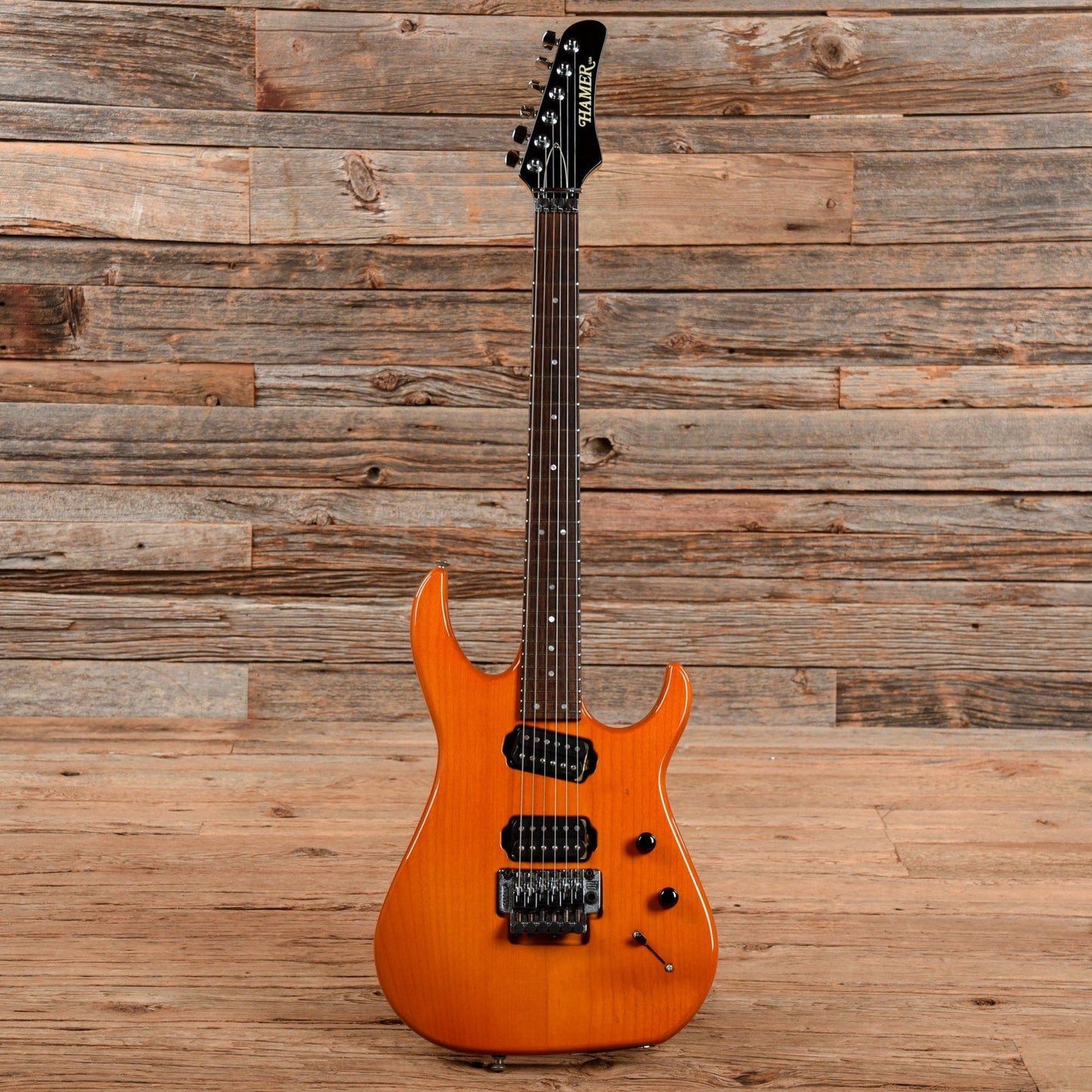 Hamer Diablo Orange 1996 Electric Guitars / Solid Body