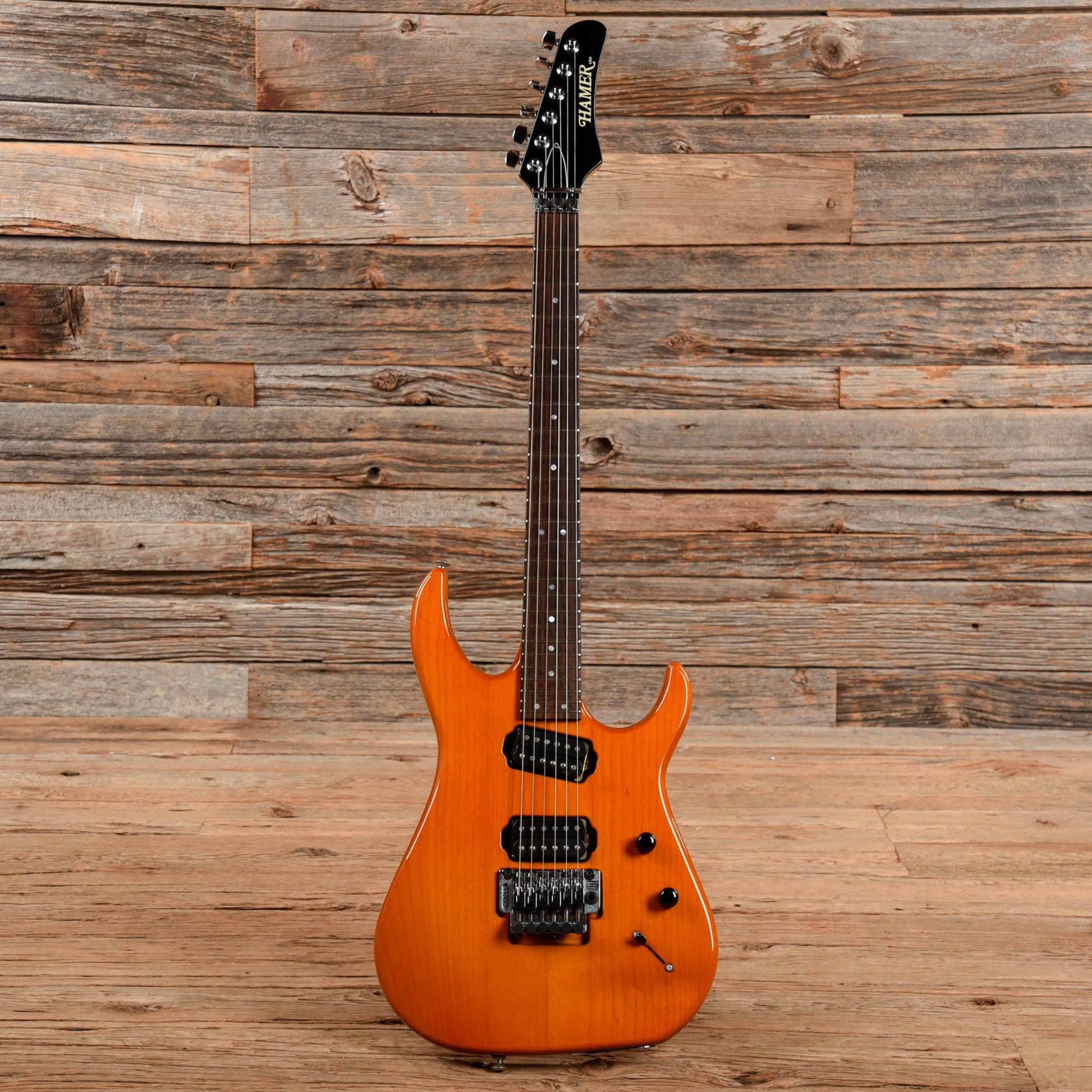 Hamer Diablo Orange 1996 Electric Guitars / Solid Body