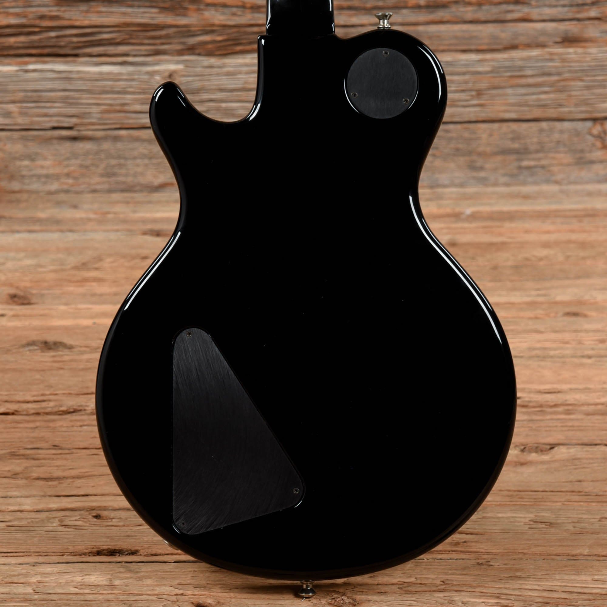 Hamer Monaco Elite Black Transparent Electric Guitars / Solid Body