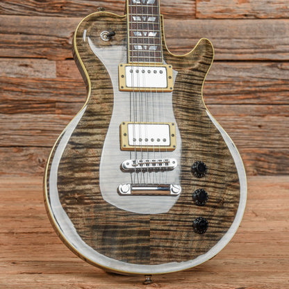 Hamer Monaco Elite Black Transparent Electric Guitars / Solid Body