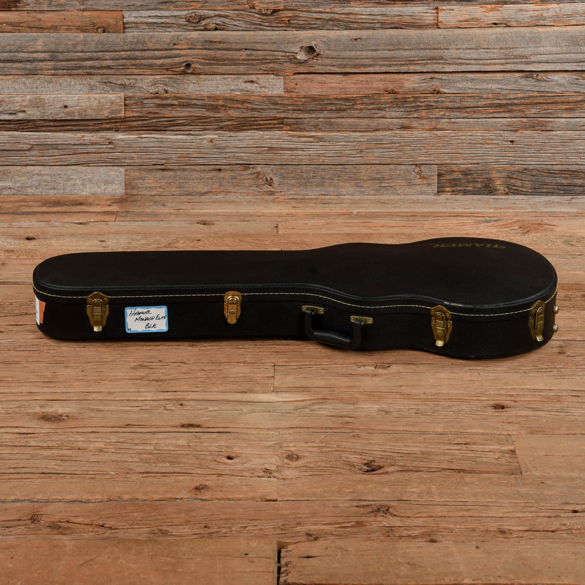 Hamer Monaco Elite Black Transparent Electric Guitars / Solid Body