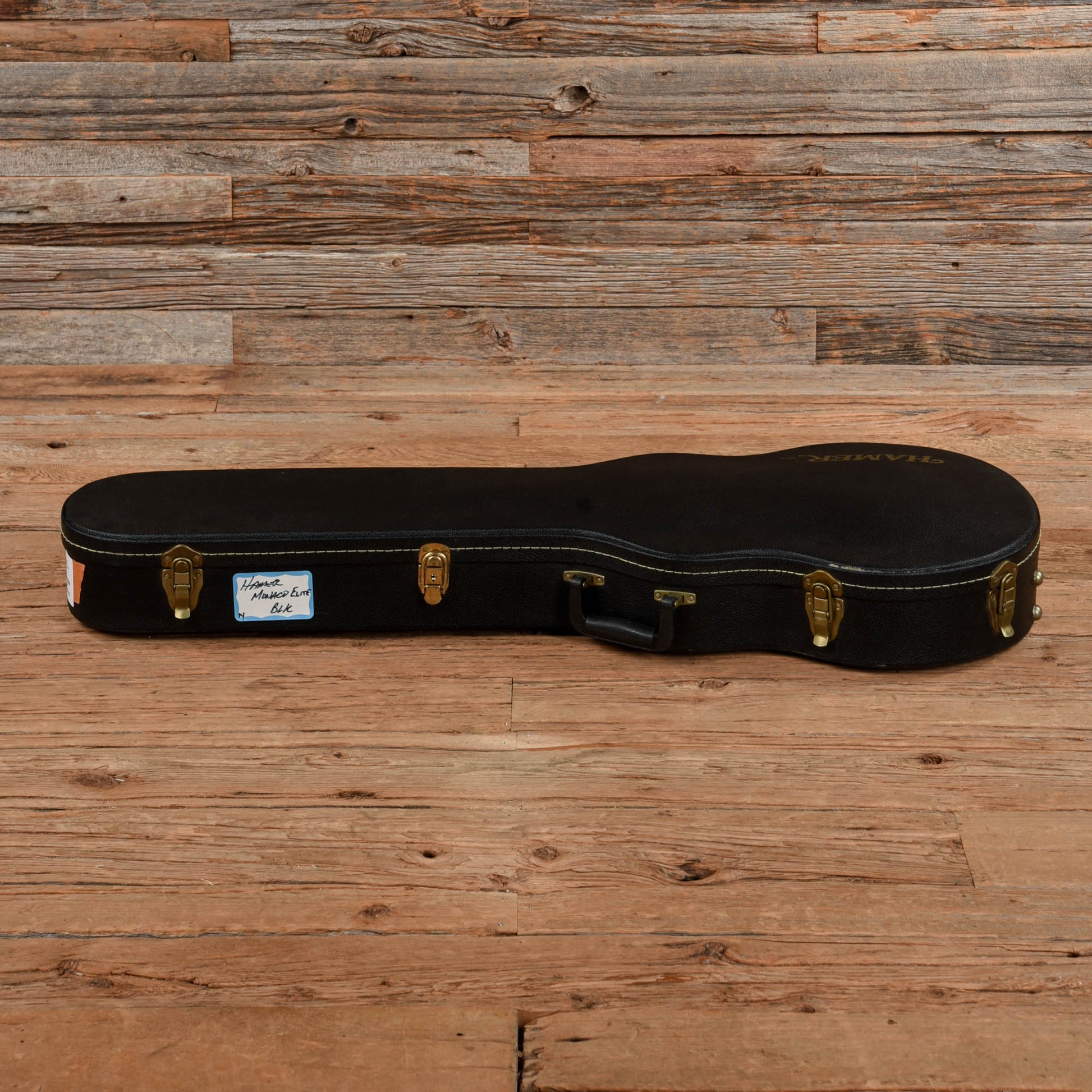 Hamer Monaco Elite Black Transparent Electric Guitars / Solid Body