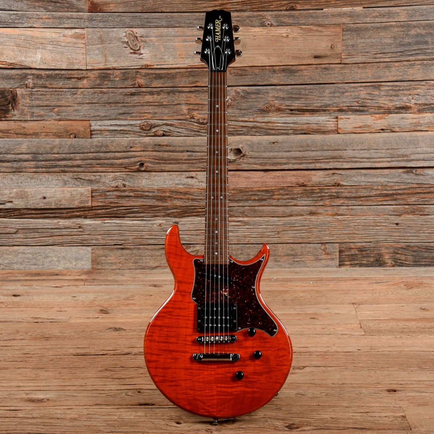 Hamer Phantom Orange 1998 Electric Guitars / Solid Body
