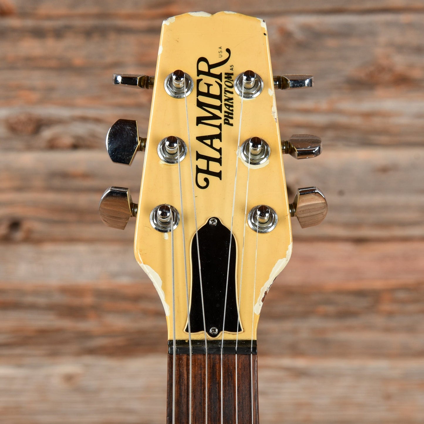 Hamer Phantom Yellow 1983 Electric Guitars / Solid Body