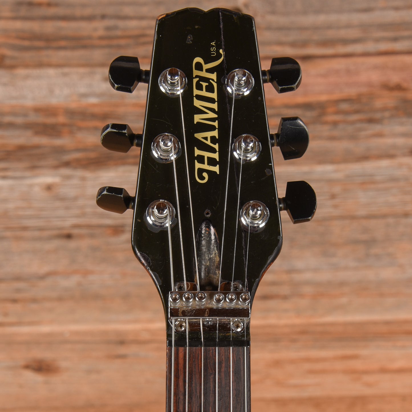 Hamer Prototype II Black Electric Guitars / Solid Body