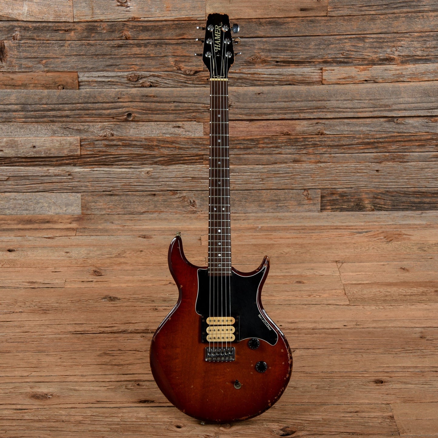 Hamer Prototype Sunburst 1982 Electric Guitars / Solid Body
