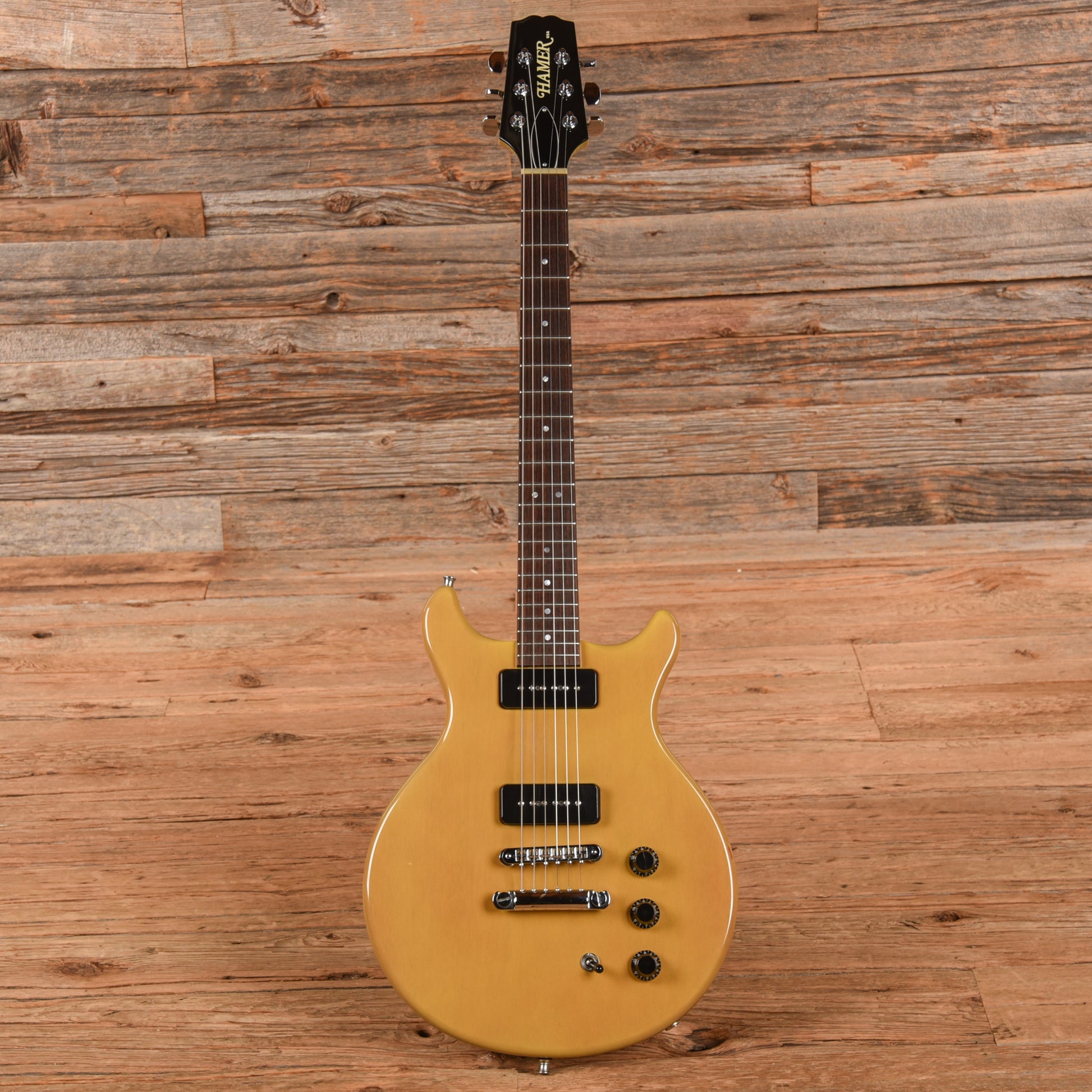 Hamer Special P90 Yellow Electric Guitars / Solid Body