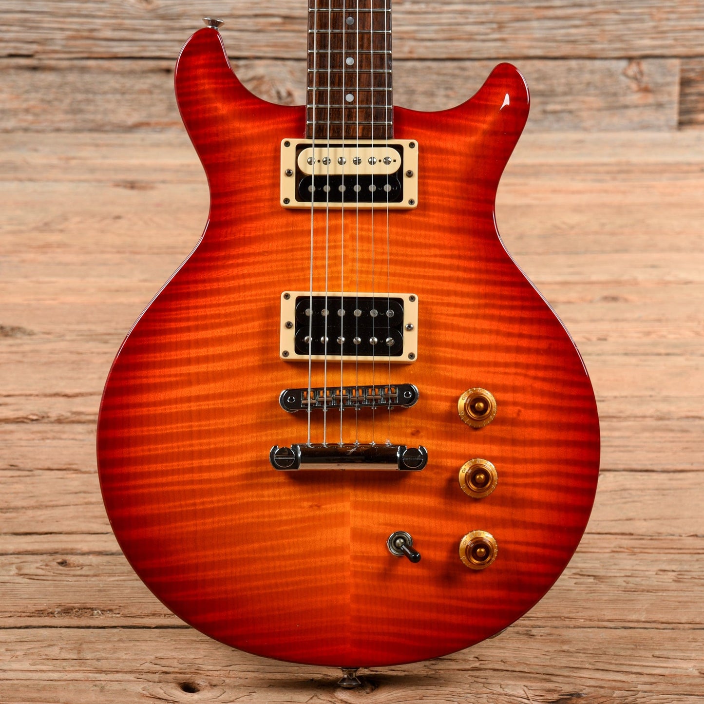 Hamer Studio Archtop Cherry Sunburst Electric Guitars / Solid Body