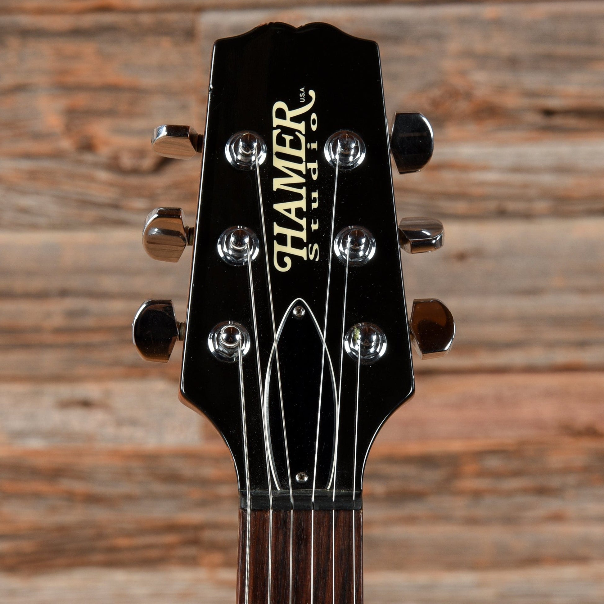 Hamer Studio Archtop Natural Electric Guitars / Solid Body