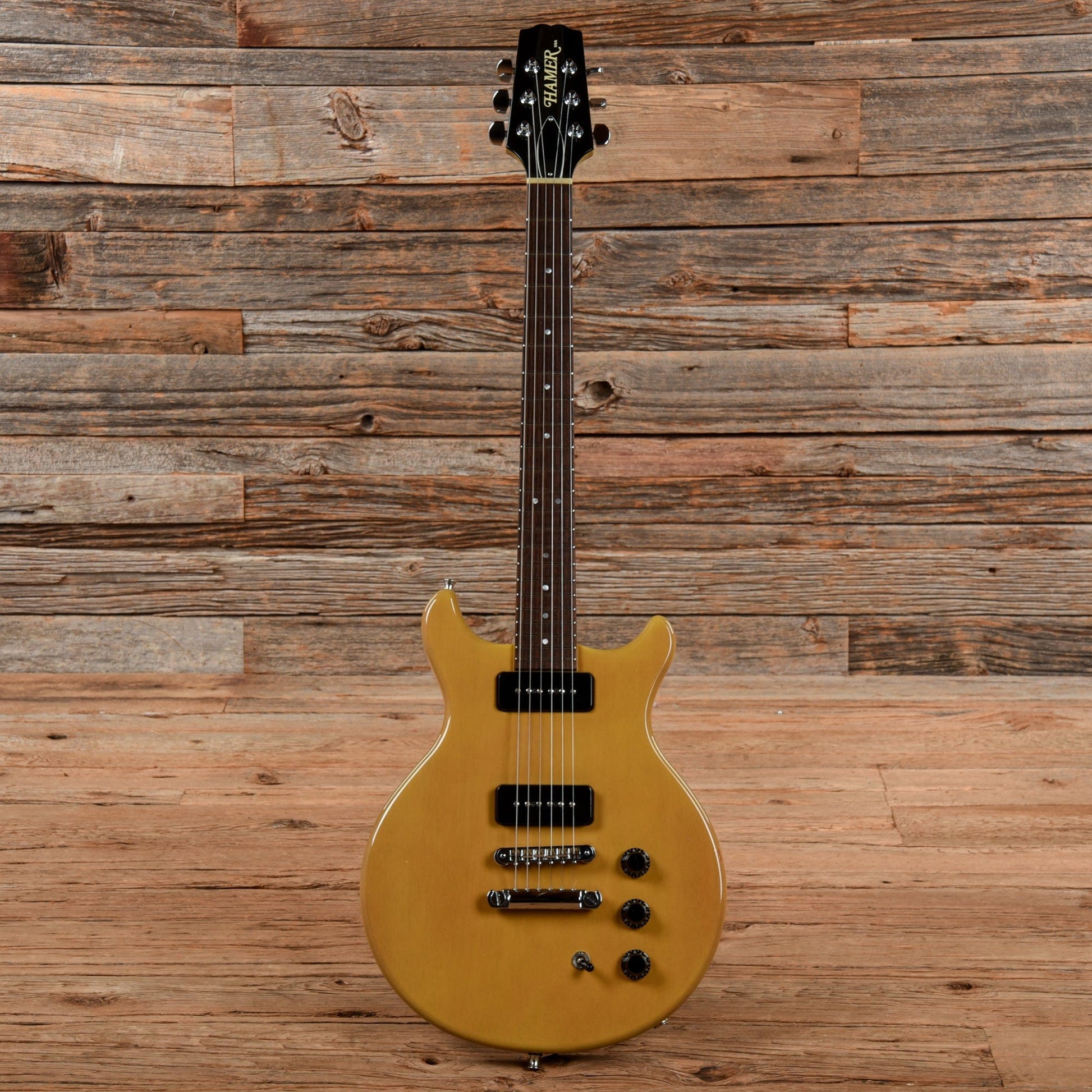 Hamer USA Special P90 TV Yellow Electric Guitars / Solid Body