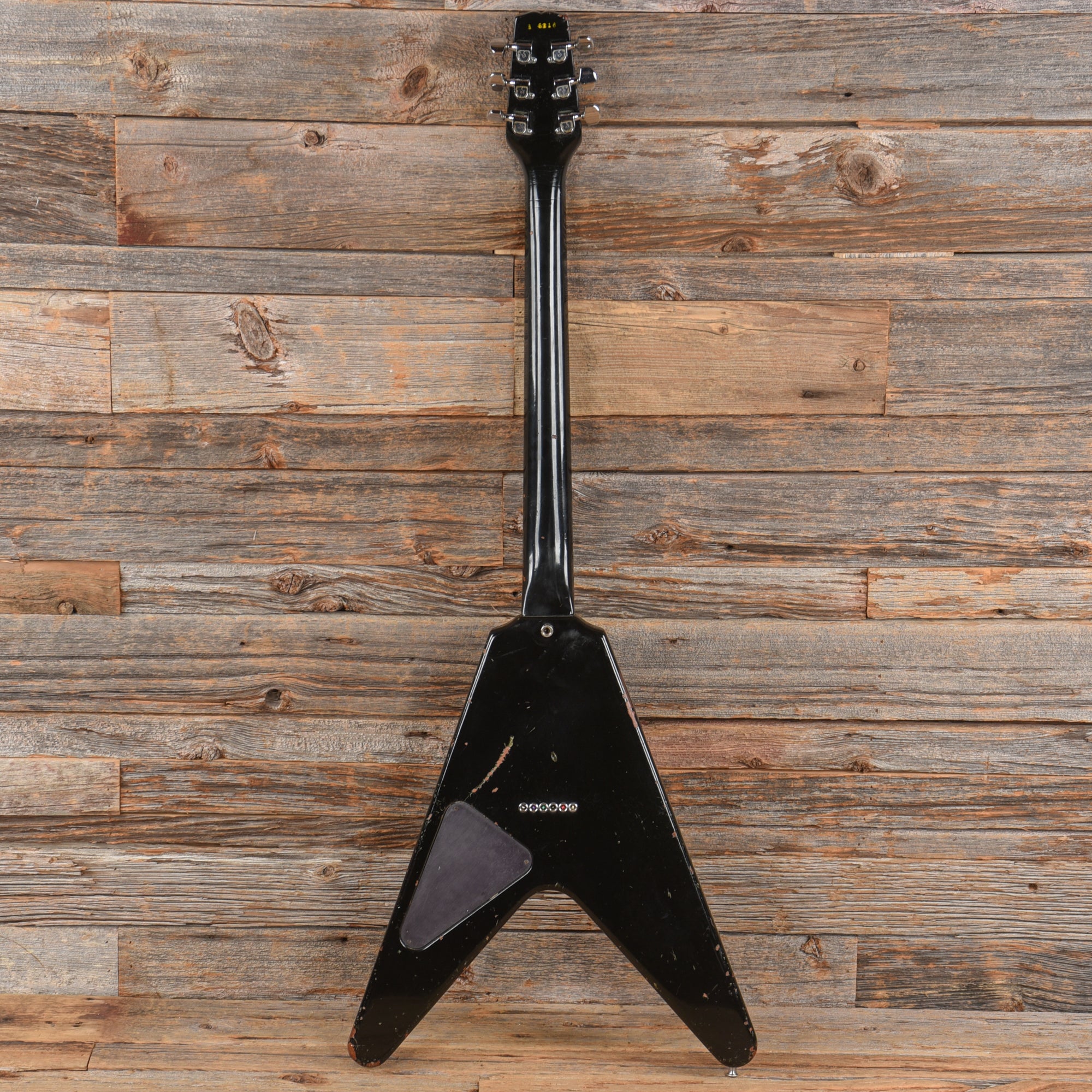 Hamer Vector Black and White Custom Finish 1980s Electric Guitars / Solid Body