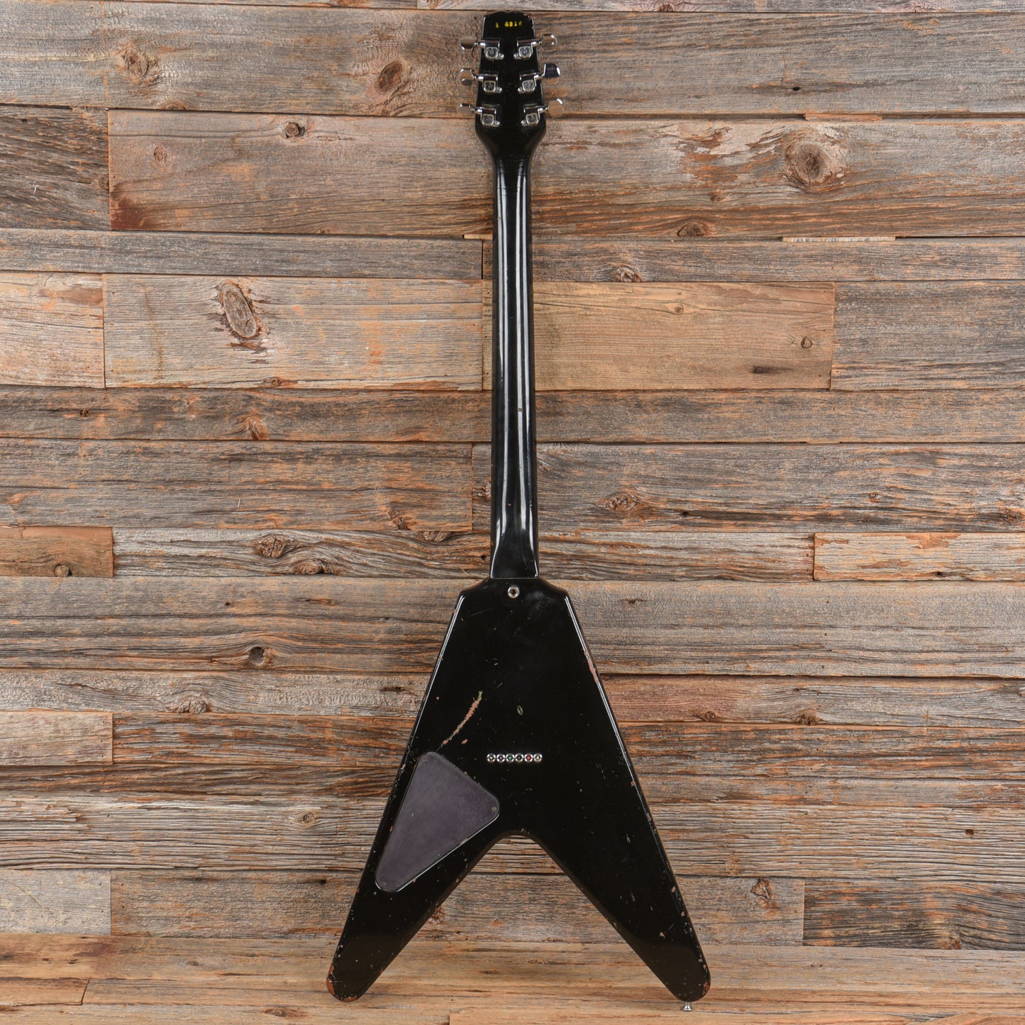 Hamer Vector Black and White Custom Finish 1980s Electric Guitars / Solid Body