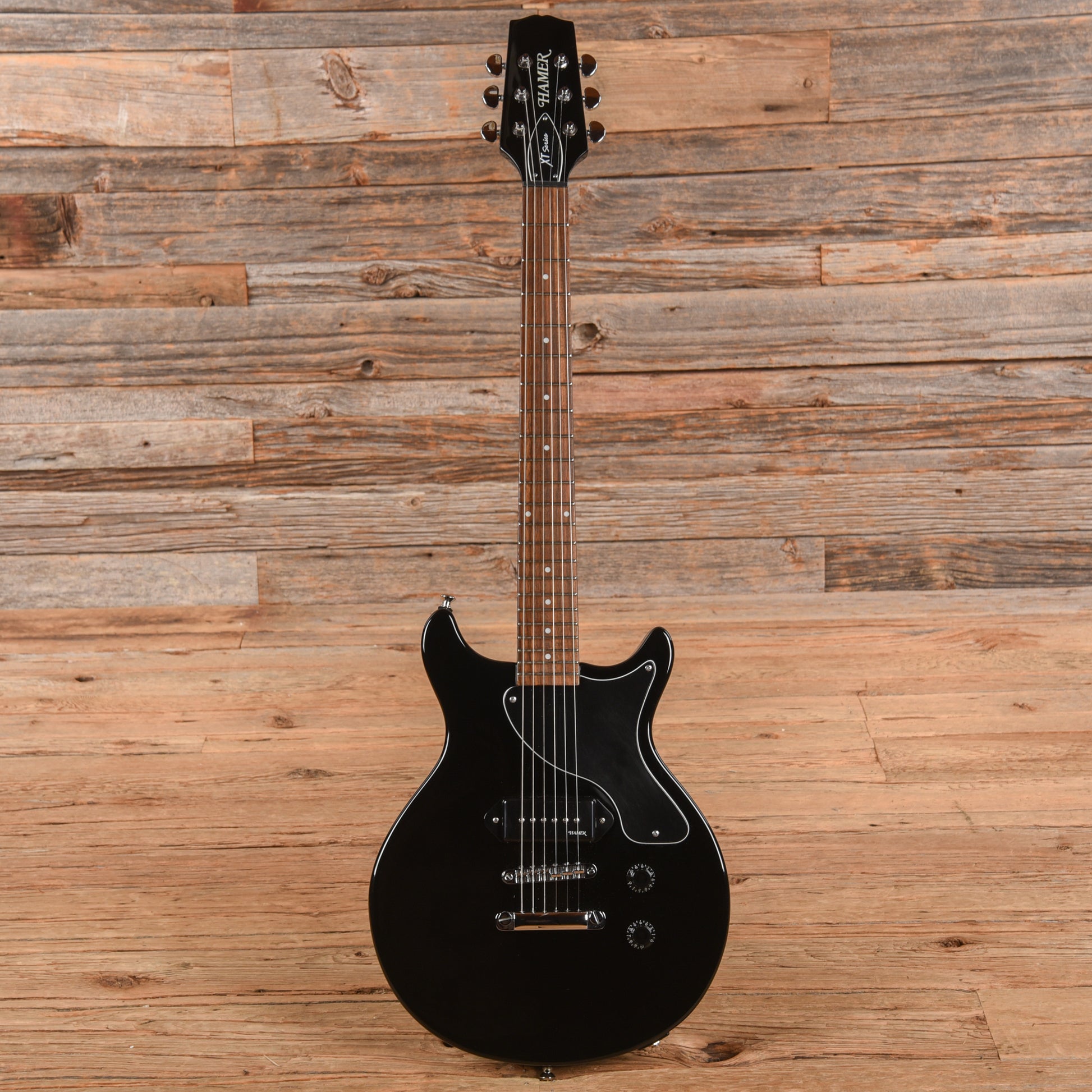 Hamer XT Series DC Black 2012 Electric Guitars / Solid Body