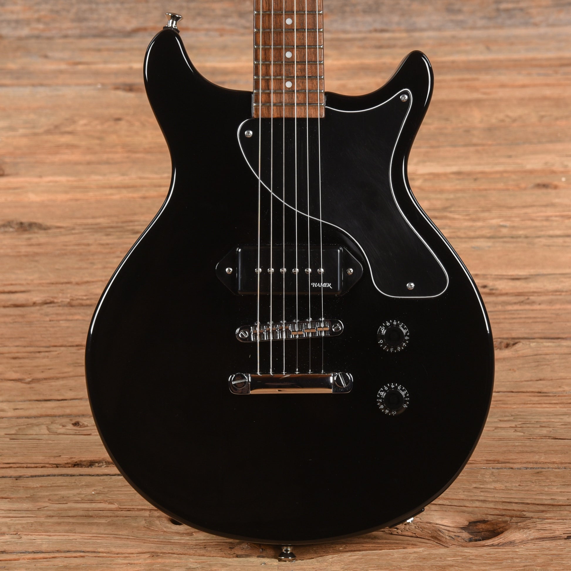Hamer XT Series DC Black 2012 Electric Guitars / Solid Body