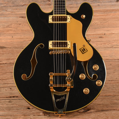 Hanson Chicagoan Black Electric Guitars / Semi-Hollow