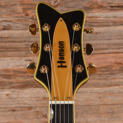 Hanson Chicagoan Black Electric Guitars / Semi-Hollow