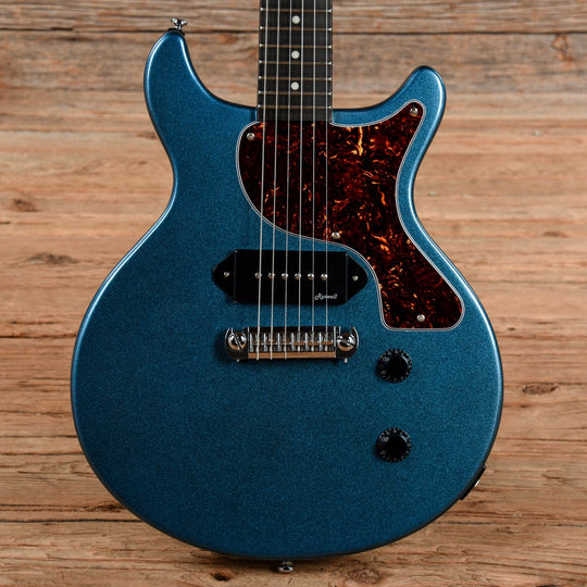Harley Benton DC-Junior Blue Pearl Electric Guitars / Solid Body