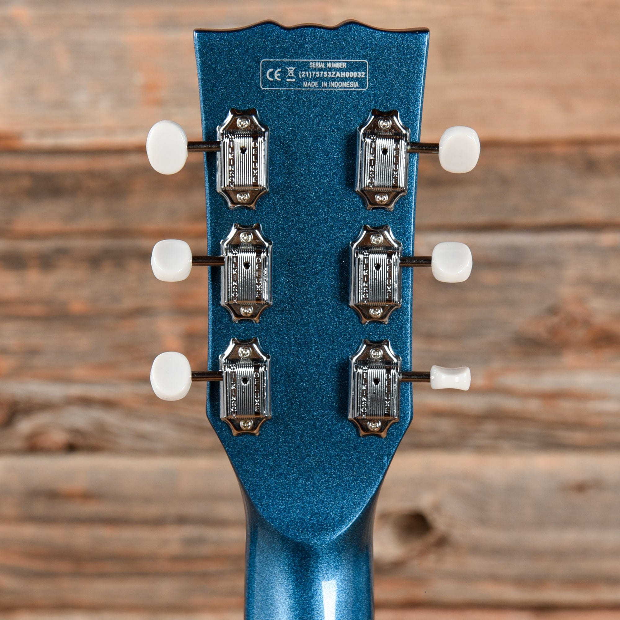 Harley Benton DC-Junior Blue Pearl Electric Guitars / Solid Body