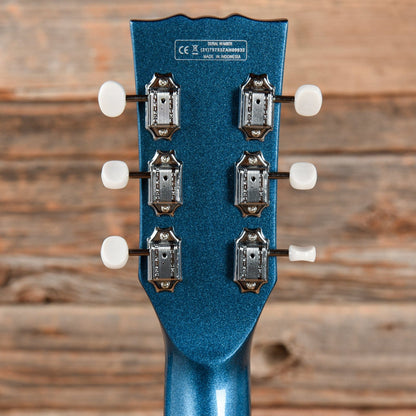 Harley Benton DC-Junior Blue Pearl Electric Guitars / Solid Body