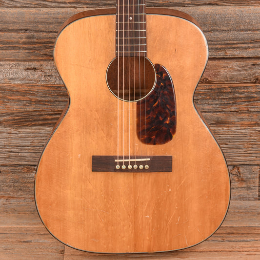 Harmony H-162 X-Brace Conversion Natural 1960s Acoustic Guitars / Concert