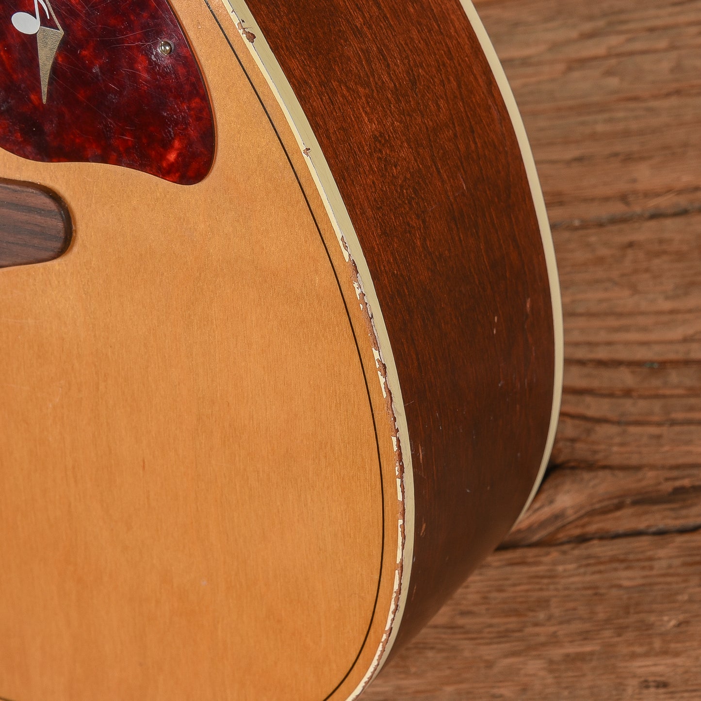 Harmony H165 Acoustic Natural 1972 Acoustic Guitars / Concert