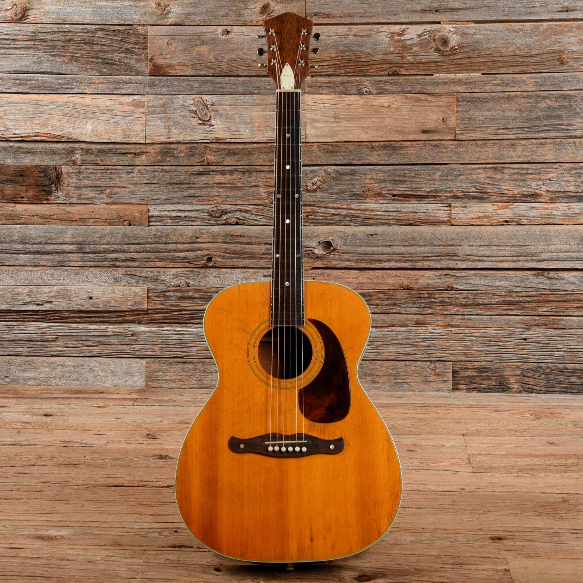 Harmony Sovereign H182 Conversion Natural 1971 Acoustic Guitars / Concert
