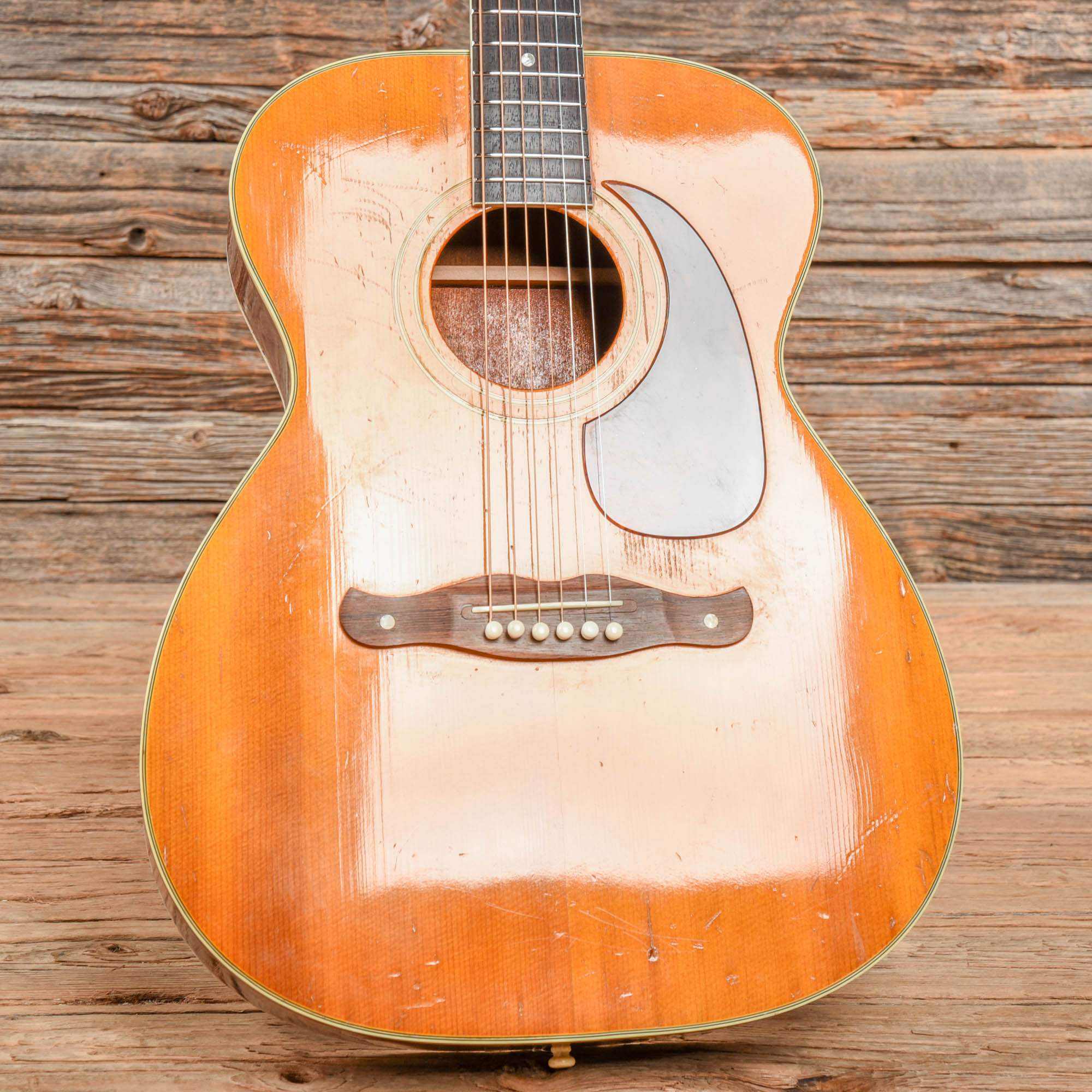 Harmony Sovereign H182 Conversion Natural 1971 Acoustic Guitars / Concert