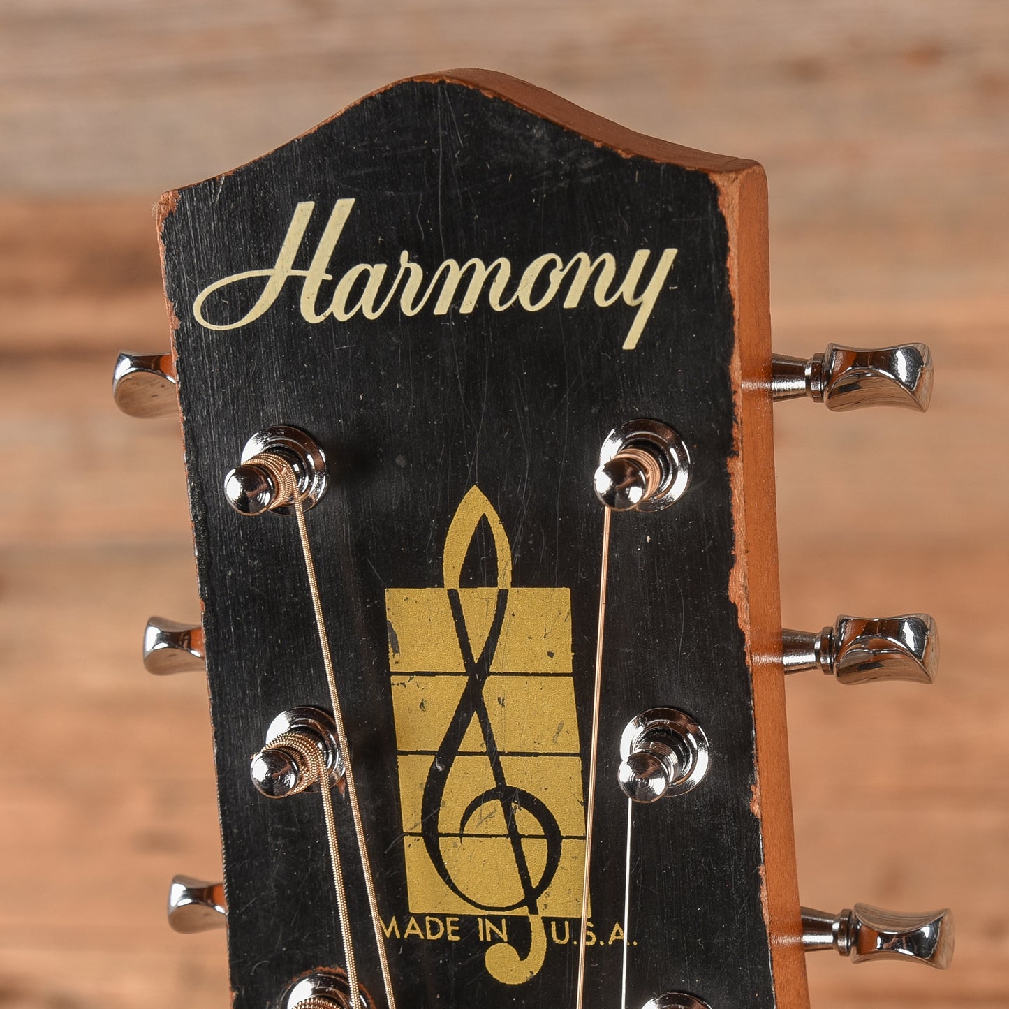 Harmony H-162 Natural 1960s Acoustic Guitars / Dreadnought