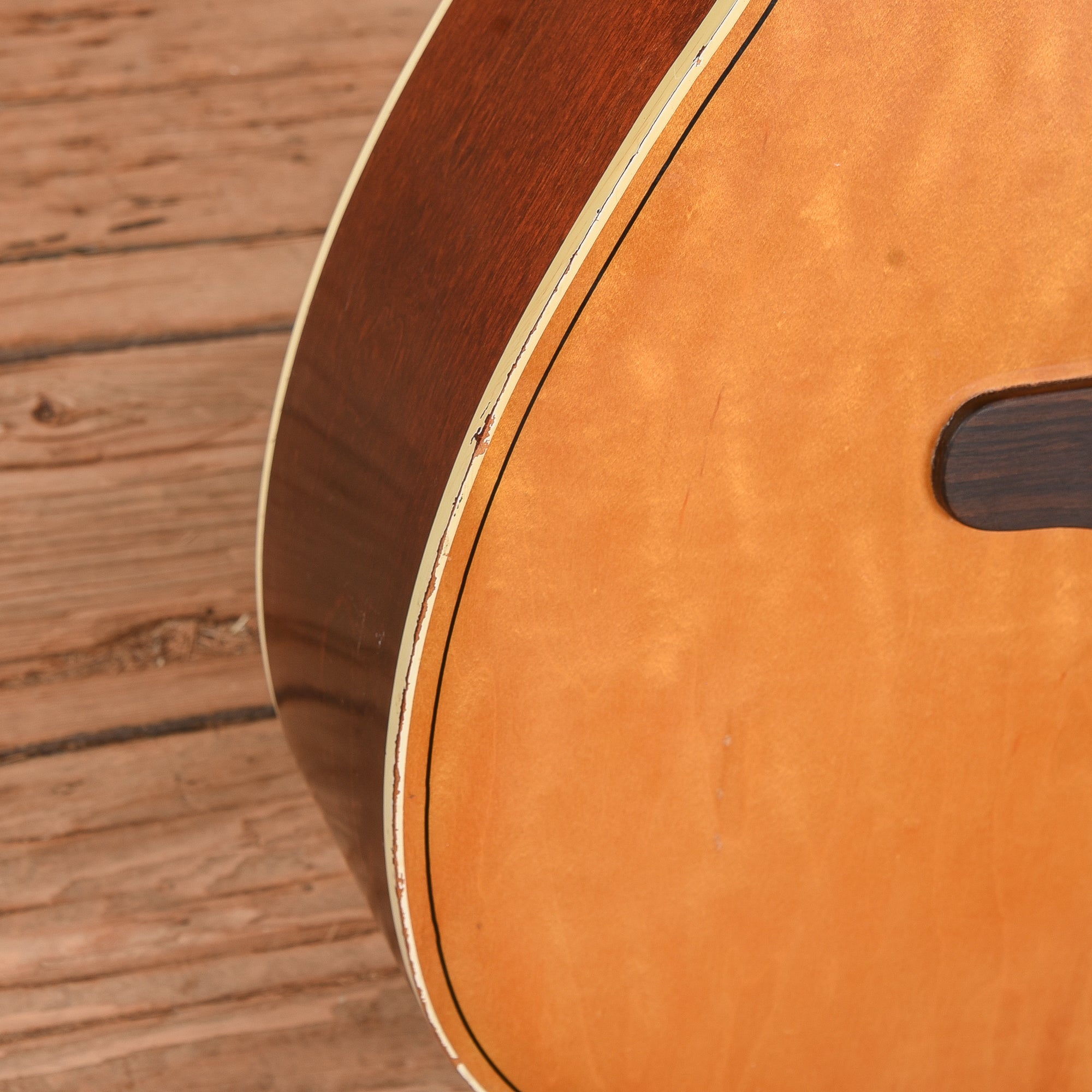Harmony H168 X-Brace Conversion Natural 1960s Acoustic Guitars / Dreadnought