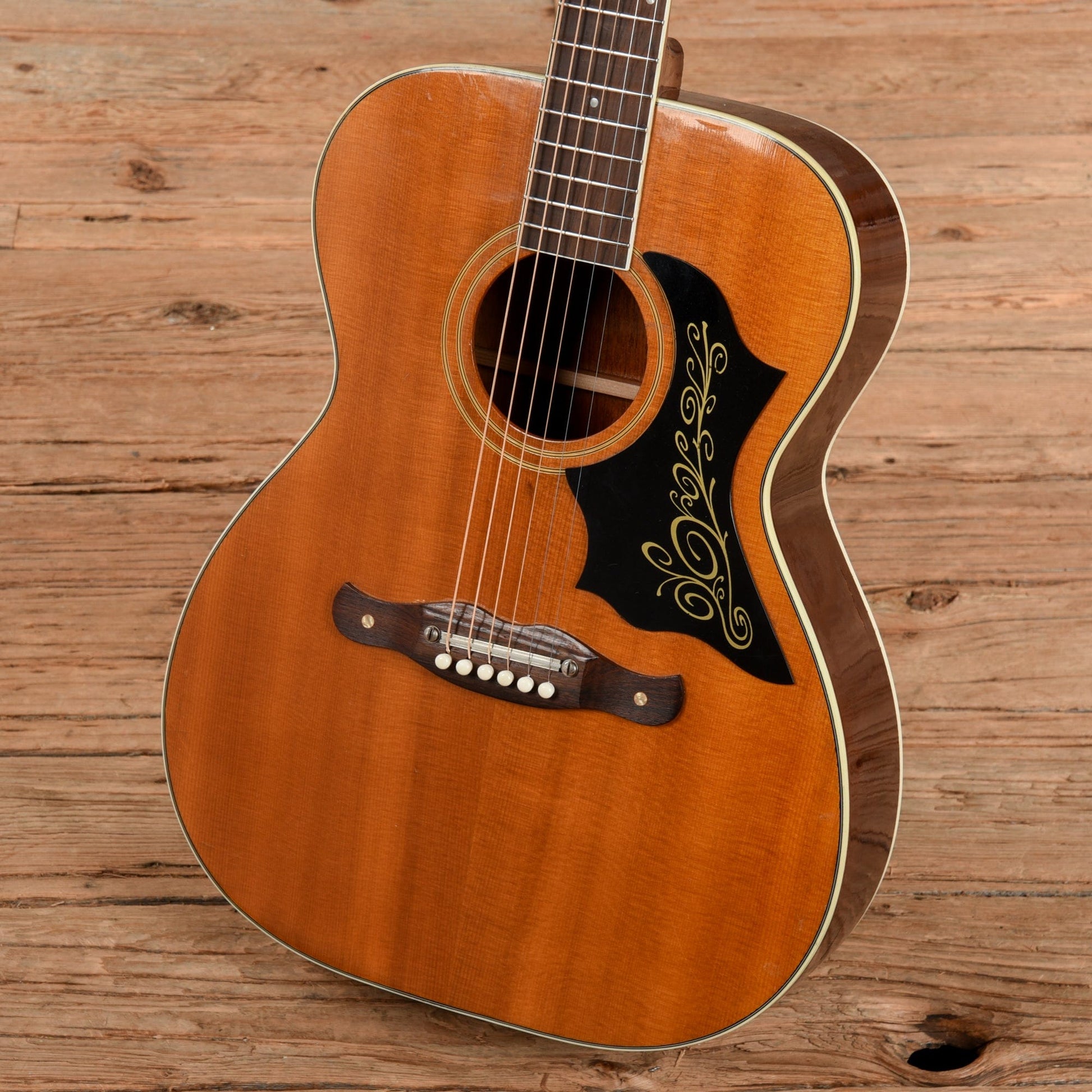 Harmony H180 Conversion Natural 1970 Acoustic Guitars / Dreadnought