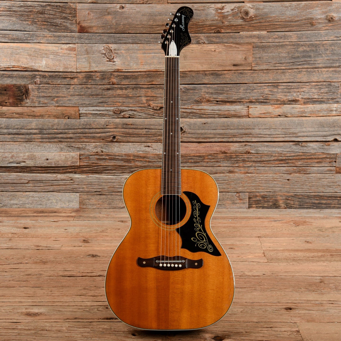Harmony H180 Conversion Natural 1970 Acoustic Guitars / Dreadnought