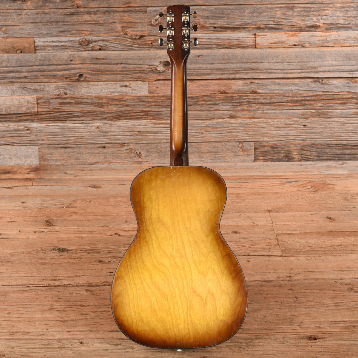 Harmony 3/4 X-Brace Conversion Sunburst 1960s Acoustic Guitars