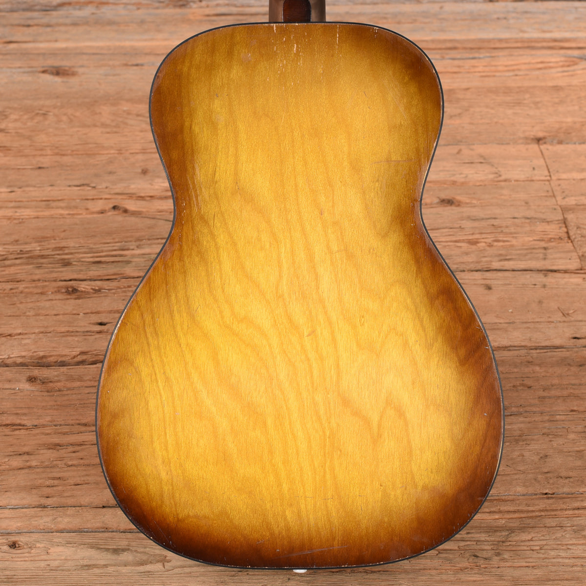 Harmony 3/4 X-Brace Conversion Sunburst 1960s Acoustic Guitars