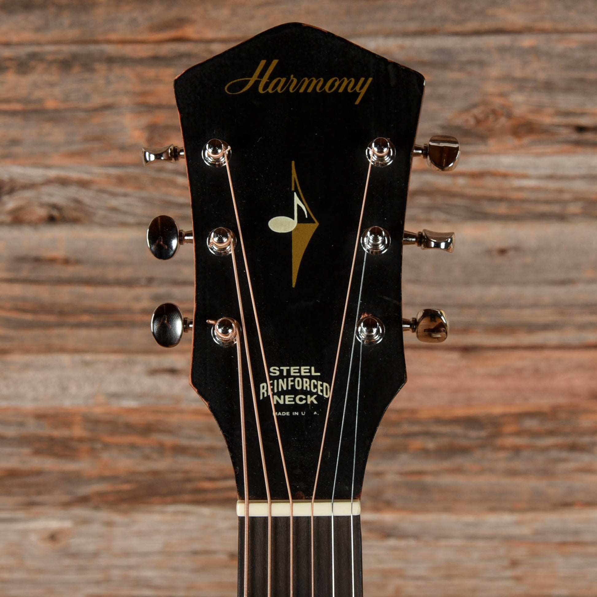 Harmony H-159 X-Brace Conversion Natural 1960s Acoustic Guitars