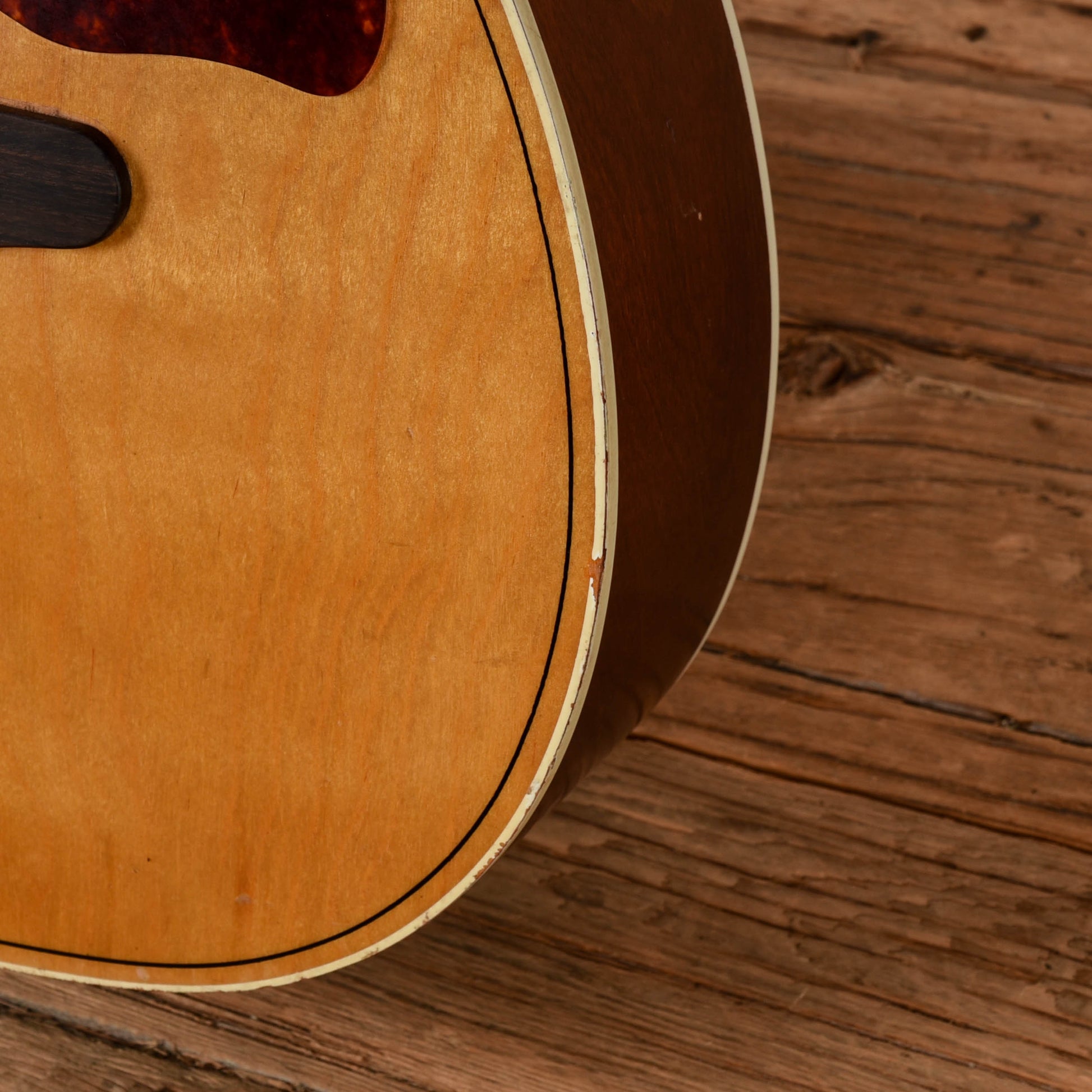 Harmony H-159 X-Brace Conversion Natural 1960s Acoustic Guitars