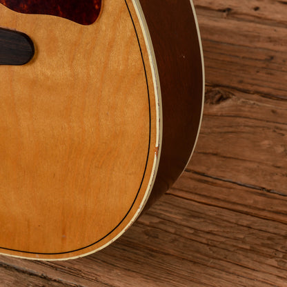 Harmony H-159 X-Brace Conversion Natural 1960s Acoustic Guitars