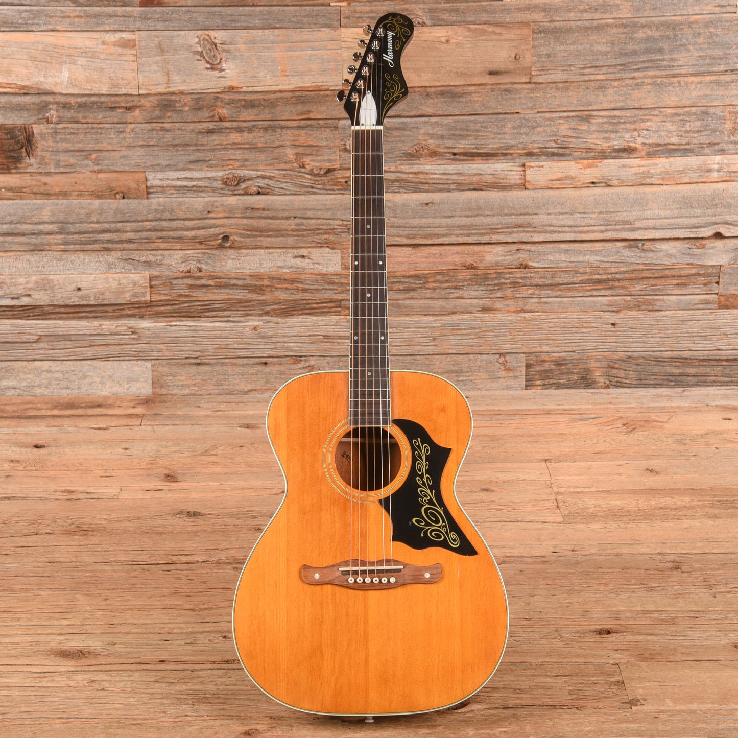 Harmony H-161 X-Brace Conversion Natural 1969 Acoustic Guitars