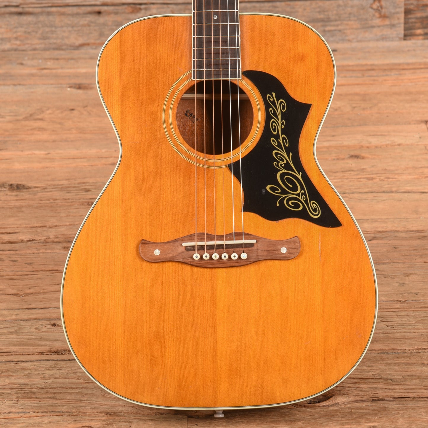 Harmony H-161 X-Brace Conversion Natural 1969 Acoustic Guitars