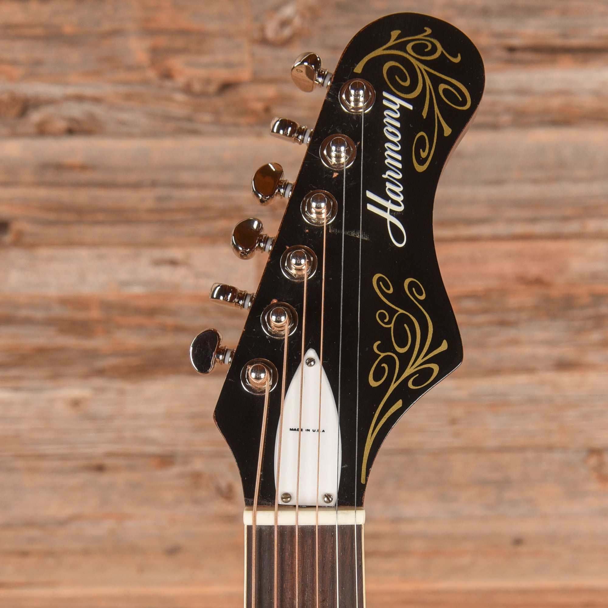Harmony H-161 X-Brace Conversion Natural 1969 Acoustic Guitars