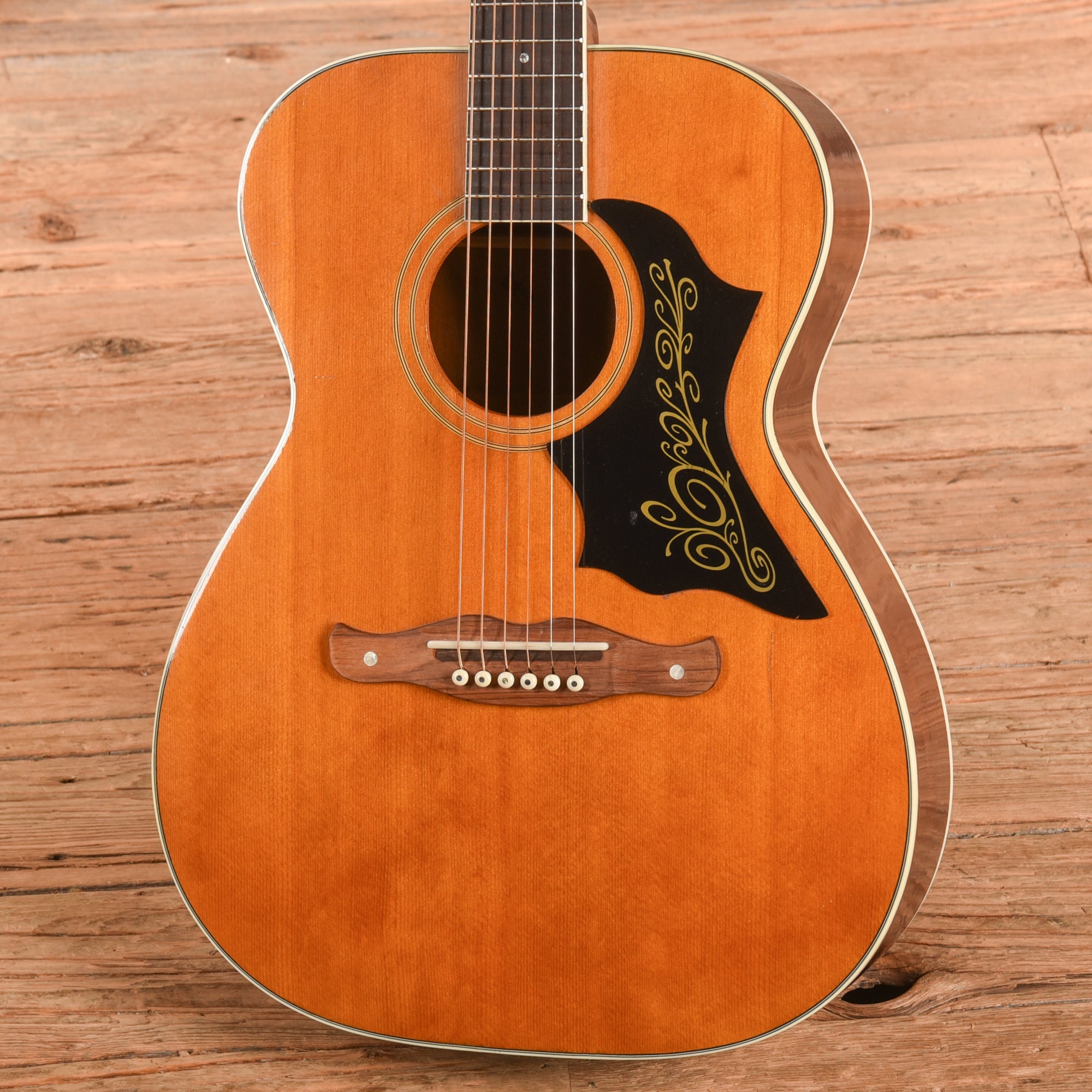Harmony H-161 X-Brace Conversion Natural 1969 Acoustic Guitars