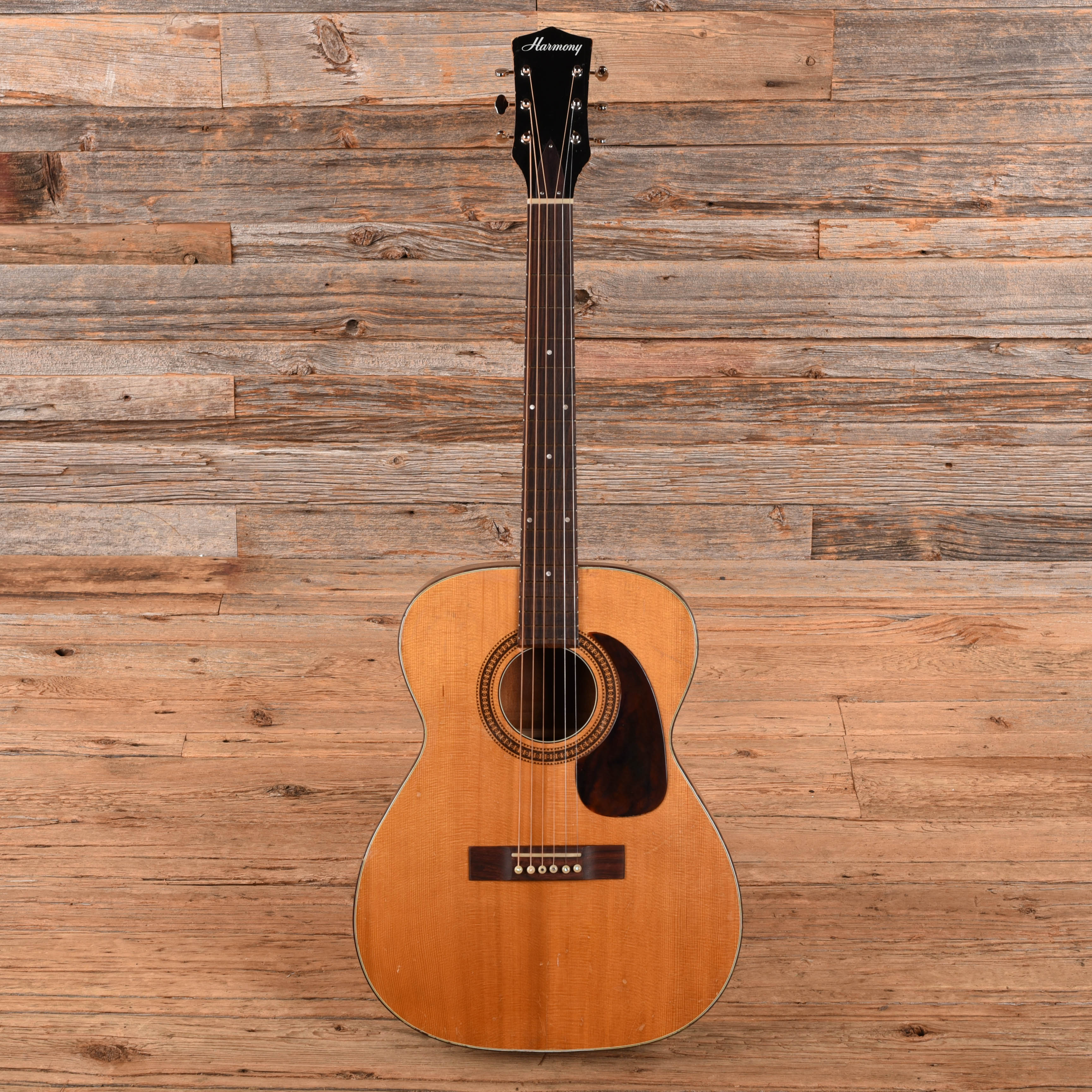 Harmony H-162 Natural 1970s Acoustic Guitars