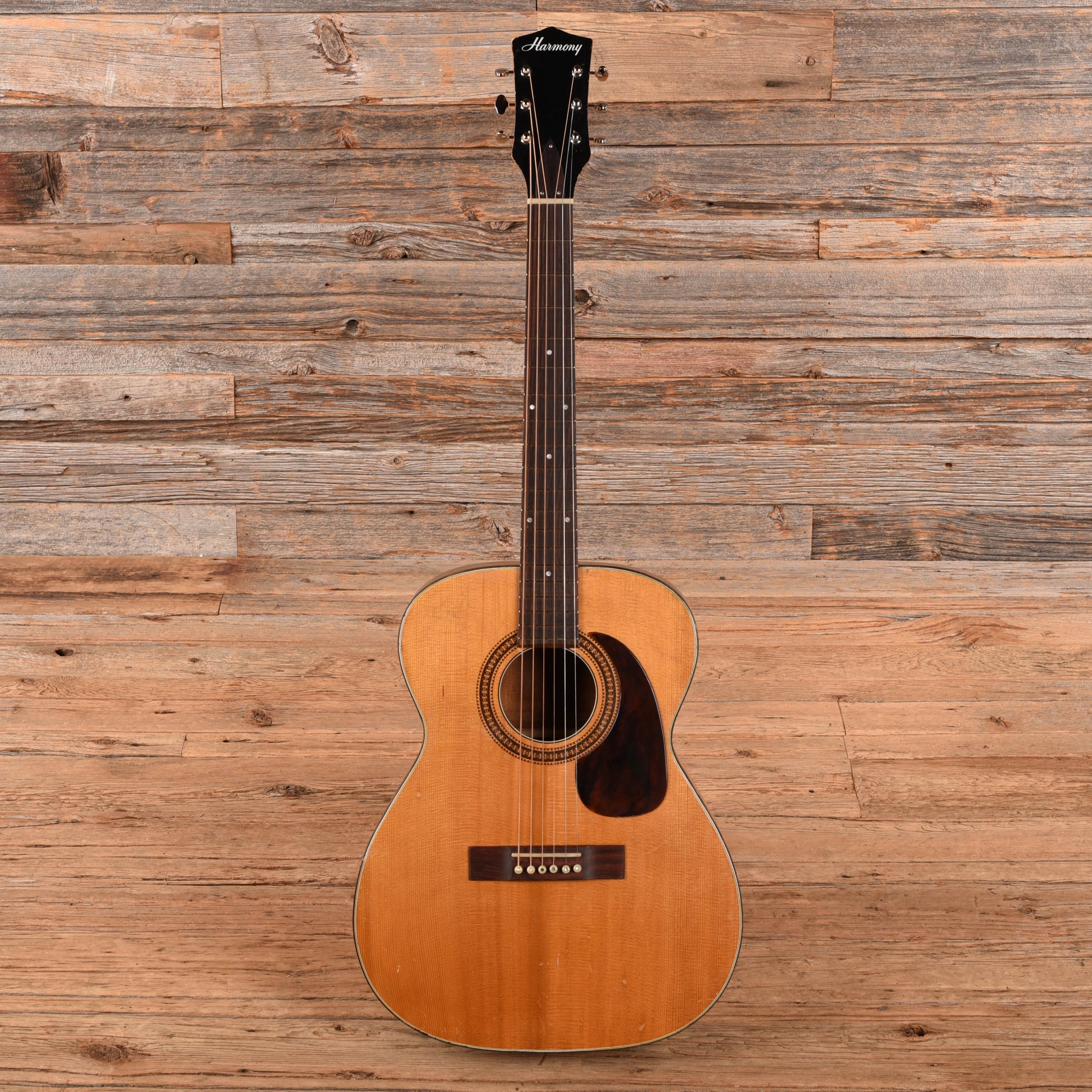 Harmony H-162 Natural 1970s Acoustic Guitars