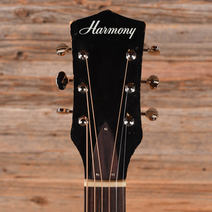 Harmony H-162 Natural 1970s Acoustic Guitars