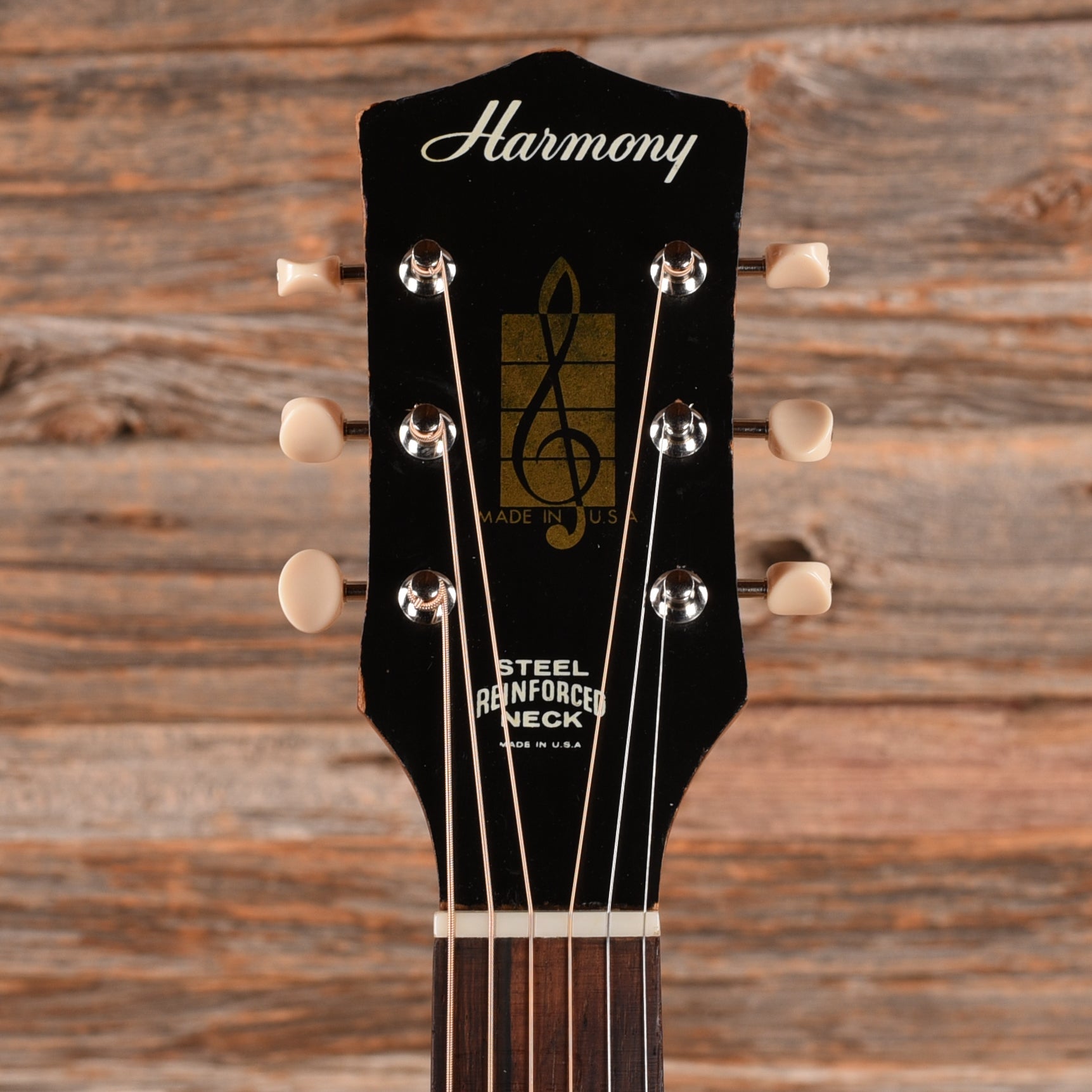 Harmony H-165 X-Brace Conversion Brown Acoustic Guitars