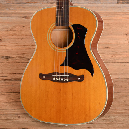 Harmony H-166 X-Brace Conversion Natural 1970s Acoustic Guitars